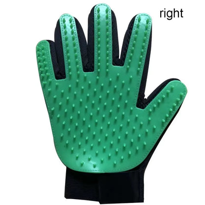 Transform Grooming Time with the Ultimate Pet Grooming Glove - Effortless Deshedding & Soothing Massage for Dogs and Cats