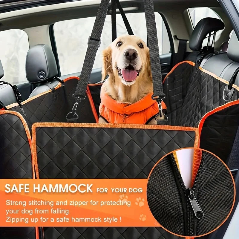 Premium Waterproof and Scratch-Resistant Dog Hammock Car Seat Cover for Enhanced Vehicle Protection
