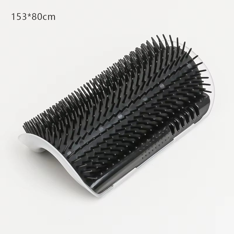 Cat Massage and Grooming Tool for Hair Removal and Self-Cleaning - Corner Brush for Pet Beauty and Care