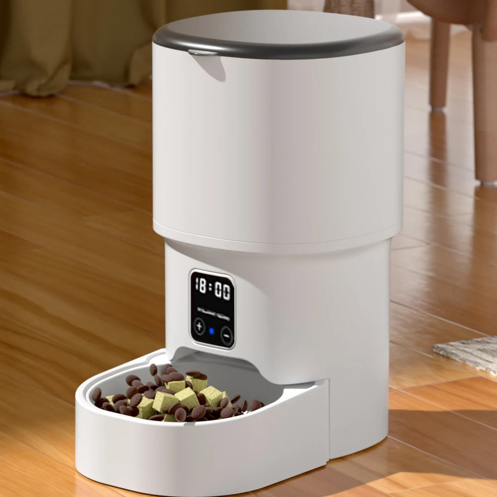 4L Snaccident Prevention Machine: WiFi Magic Bowl for Pooches and Felines! (Plug Not Included - Sorry, Not Sorry!)