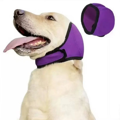 Professional Noise Reduction Dog Ear Covers - Waterproof Calming Earmuffs with Adjustable Shockproof Design