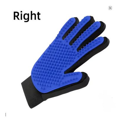 Transform Grooming Time with the Ultimate Pet Grooming Glove - Effortless Deshedding & Soothing Massage for Dogs and Cats