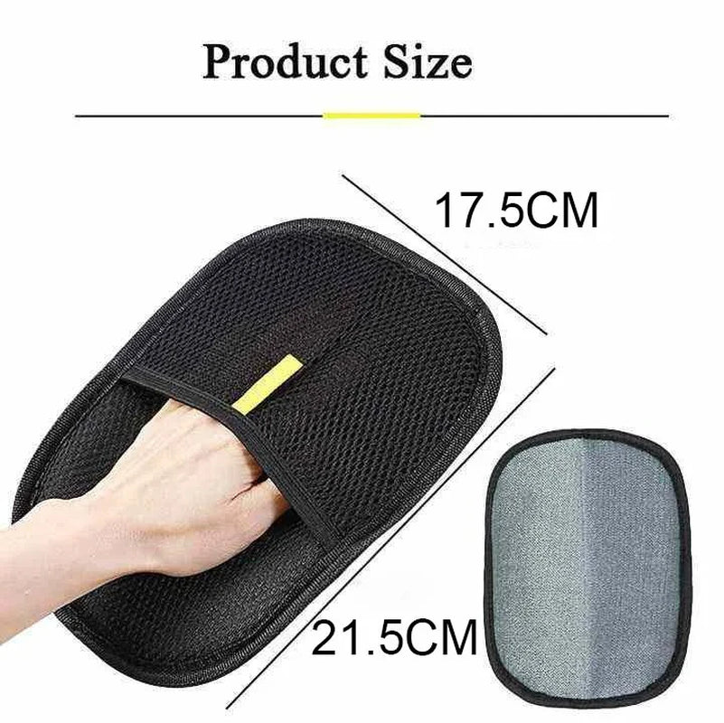 Transform Grooming Time with the Ultimate Pet Grooming Glove - Effortless Deshedding & Soothing Massage for Dogs and Cats