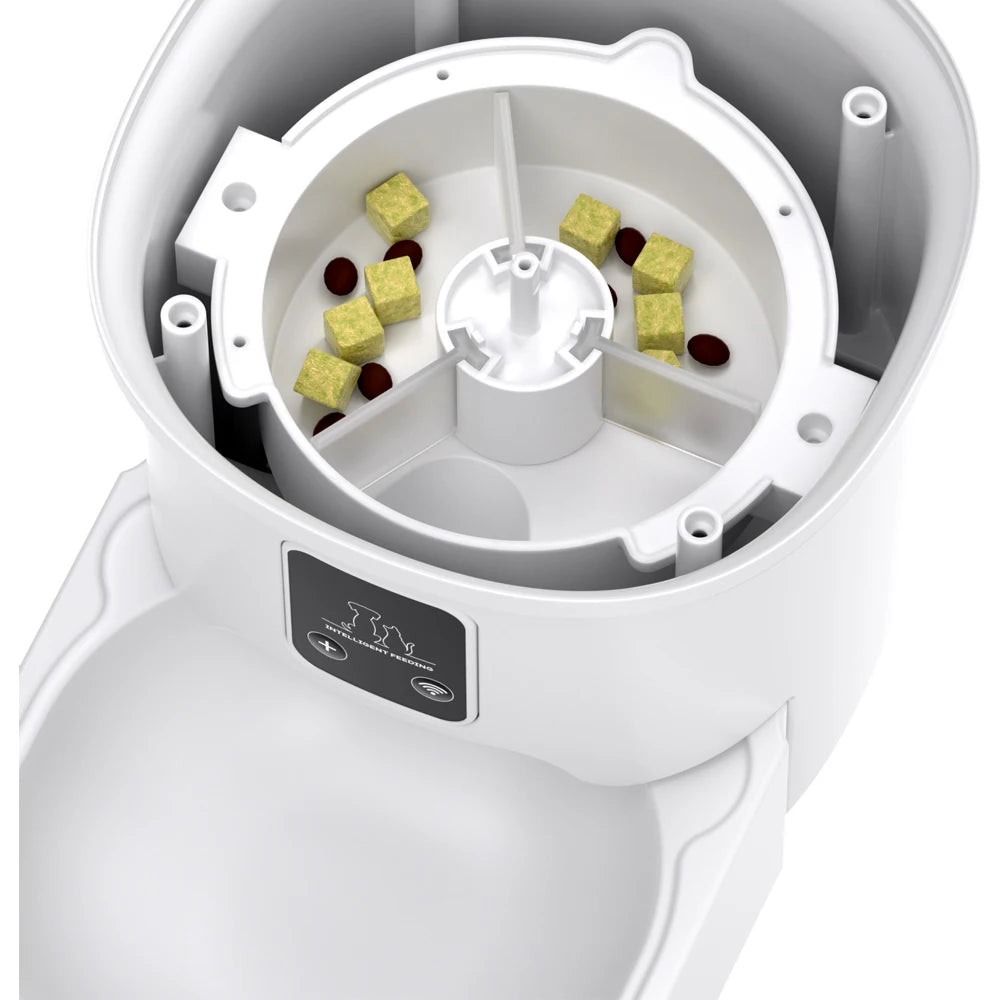 4L Snaccident Prevention Machine: WiFi Magic Bowl for Pooches and Felines! (Plug Not Included - Sorry, Not Sorry!)
