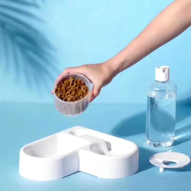 Revolutionary Automatic Dual-Use Moisture-Proof Pet Bowl: The Ultimate Feeding and Drinking Solution for Cats and Dogs
