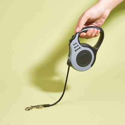 Experience Freedom with the 3M/5M Automatic Retractable Nylon Dog Leash - Perfect for Small Dogs and Cats on Outdoor Adventures