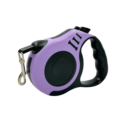 Experience Freedom with the 3M/5M Automatic Retractable Nylon Dog Leash - Perfect for Small Dogs and Cats on Outdoor Adventures