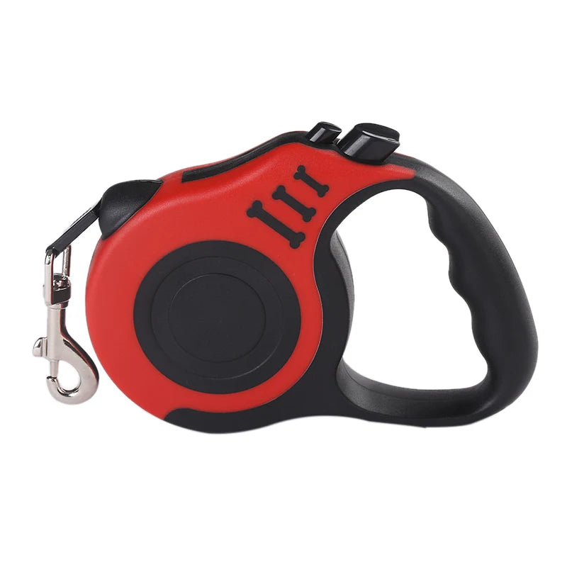 Experience Freedom with the 3M/5M Automatic Retractable Nylon Dog Leash - Perfect for Small Dogs and Cats on Outdoor Adventures