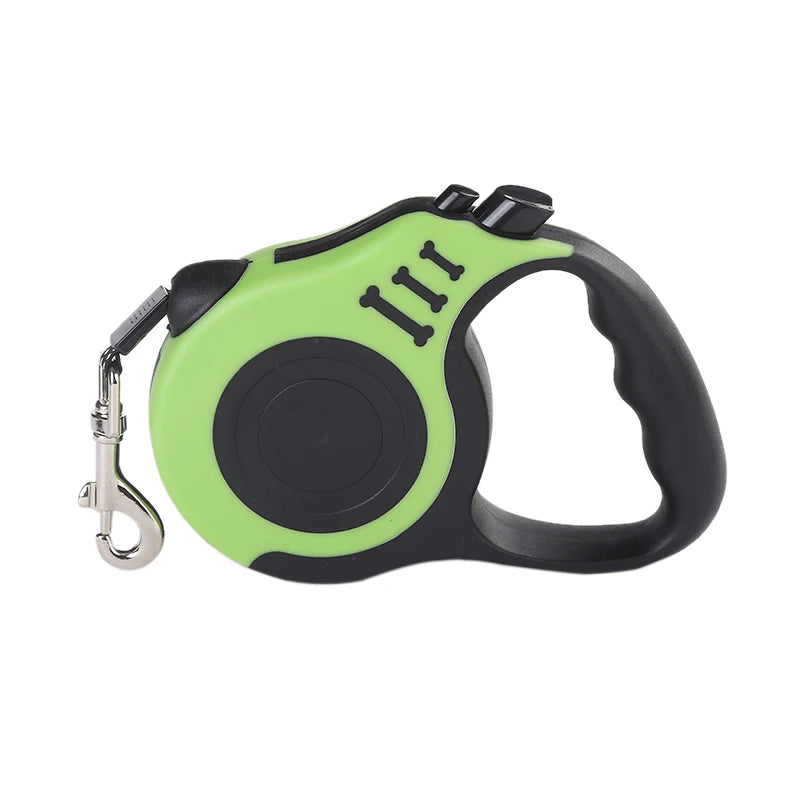 Experience Freedom with the 3M/5M Automatic Retractable Nylon Dog Leash - Perfect for Small Dogs and Cats on Outdoor Adventures