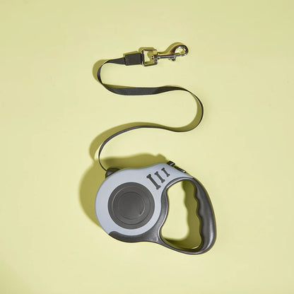 Experience Freedom with the 3M/5M Automatic Retractable Nylon Dog Leash - Perfect for Small Dogs and Cats on Outdoor Adventures