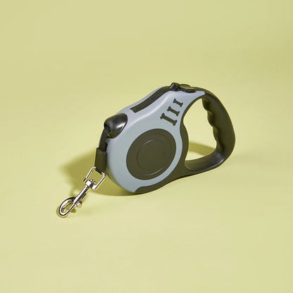 Experience Freedom with the 3M/5M Automatic Retractable Nylon Dog Leash - Perfect for Small Dogs and Cats on Outdoor Adventures