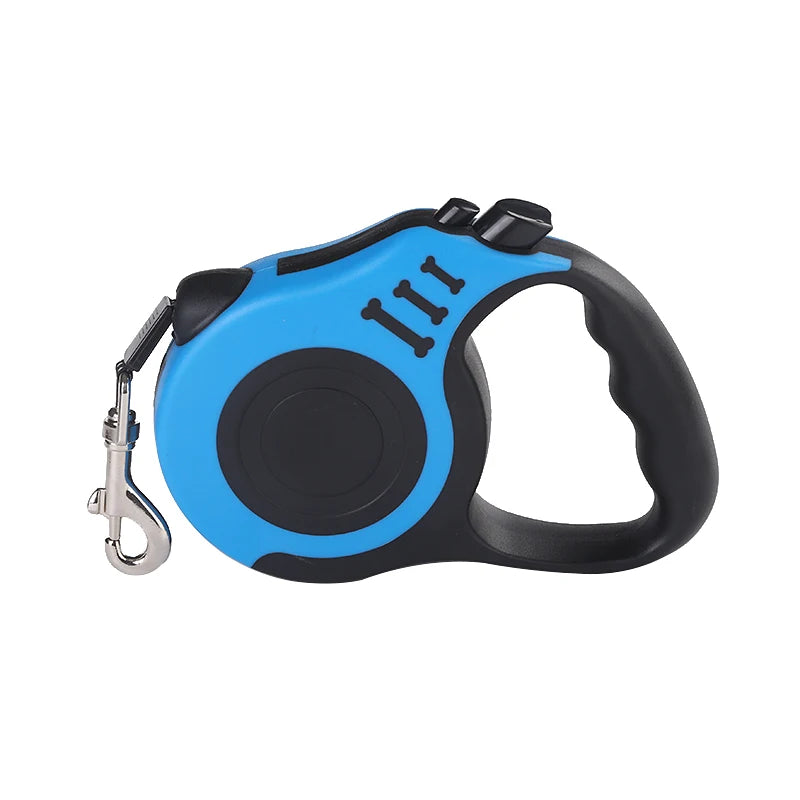 Experience Freedom with the 3M/5M Automatic Retractable Nylon Dog Leash - Perfect for Small Dogs and Cats on Outdoor Adventures