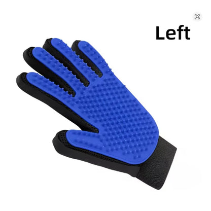Transform Grooming Time with the Ultimate Pet Grooming Glove - Effortless Deshedding & Soothing Massage for Dogs and Cats