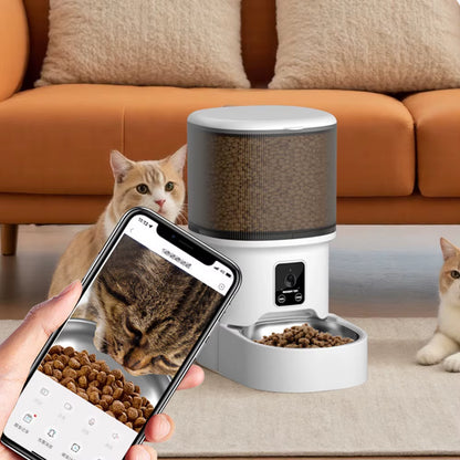 4L Snaccident Prevention Machine: WiFi Magic Bowl for Pooches and Felines! (Plug Not Included - Sorry, Not Sorry!)
