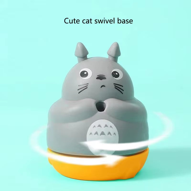 Premium Cat Toy: Steel Wire Pole with Rotating Feather for Interactive Play and Self-Entertainment