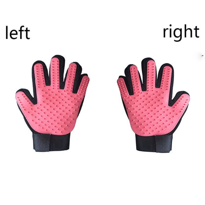 Transform Grooming Time with the Ultimate Pet Grooming Glove - Effortless Deshedding & Soothing Massage for Dogs and Cats