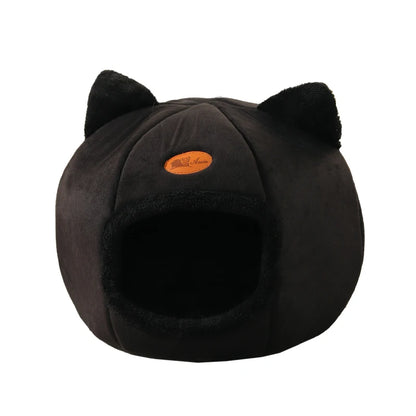 Luxurious Deep Sleep Cave Cat Bed - The Ultimate Cozy Retreat for Small Dogs and Cats