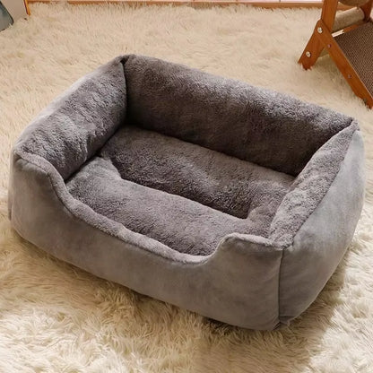 Premium Cat and Dog Bed with Cushions - Winter Accessories for Pets and Cozy Habitat Solutions